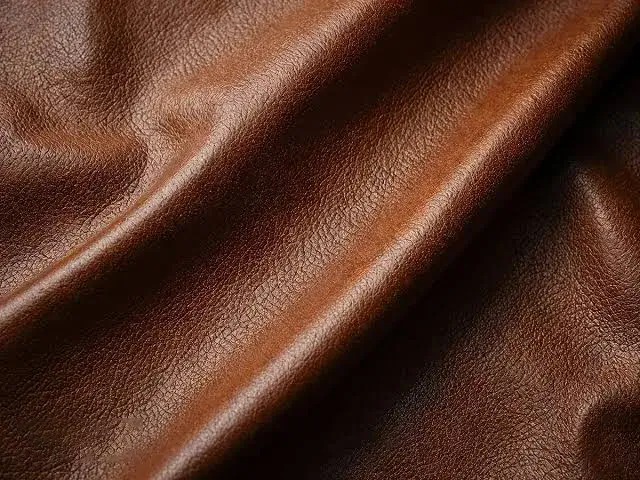 Genuine leather texture close-up