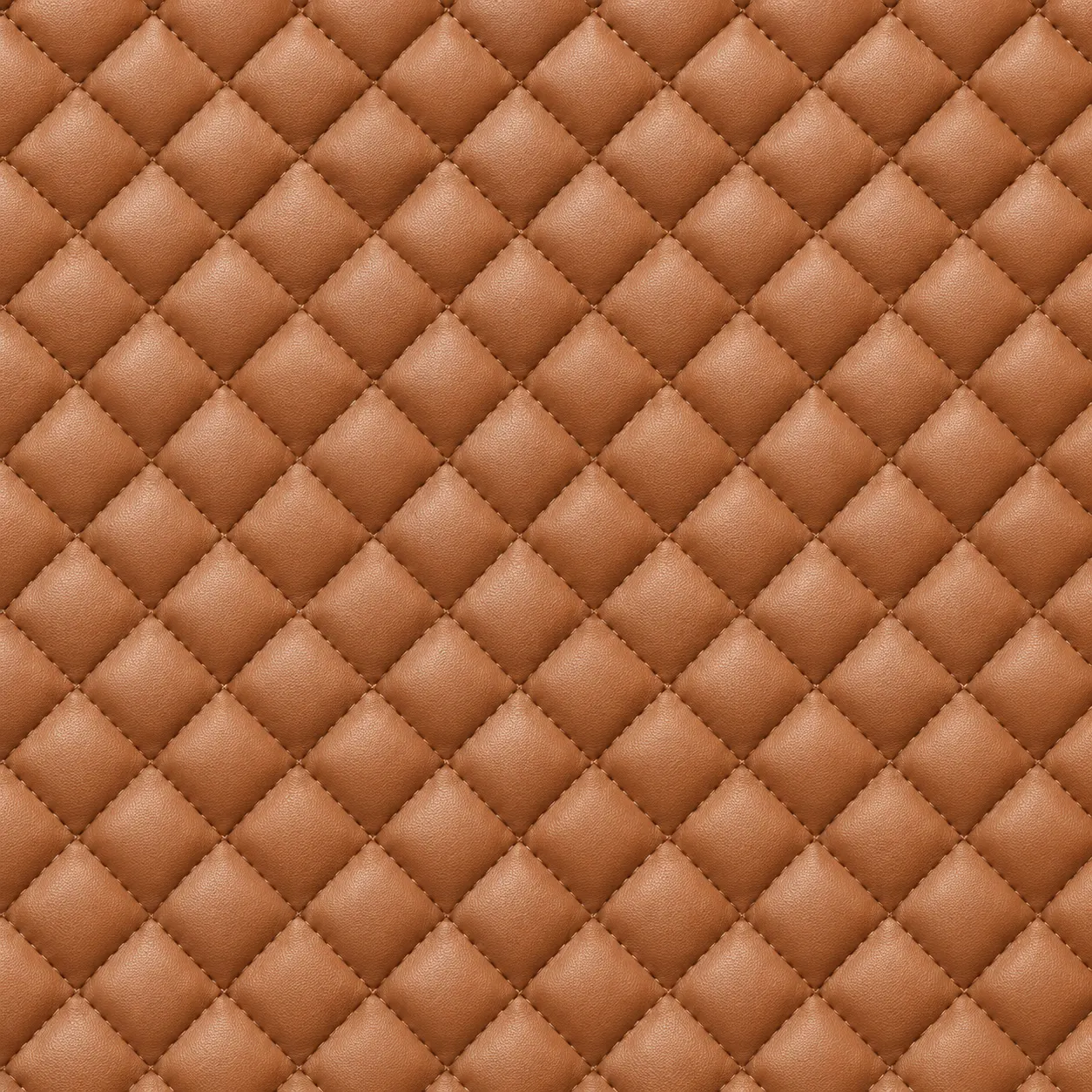 Refined quilted leather craftsmanship detail