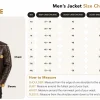 Men Size Chart Jackorist