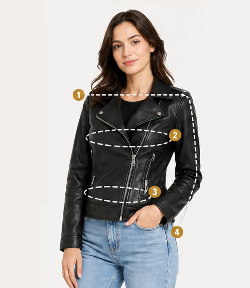 Women's size guide image
