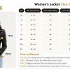 Women size chart jackorist